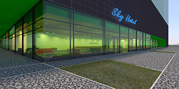 Varna Airport Mall.
 Mixed-Use Retail & Hospitality Development in Varna Business Park Quarter. 
Ilya Lenda Architect