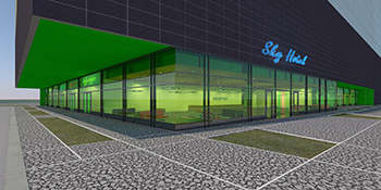 Varna Airport Mall.
 Mixed-Use Retail & Hospitality Development in Varna Business Park Quarter. 
Ilya Lenda Architect