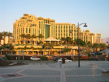 Queen of Sheba, Eilat, Israel. 
Facades Design: Ilya Lenda Architect.