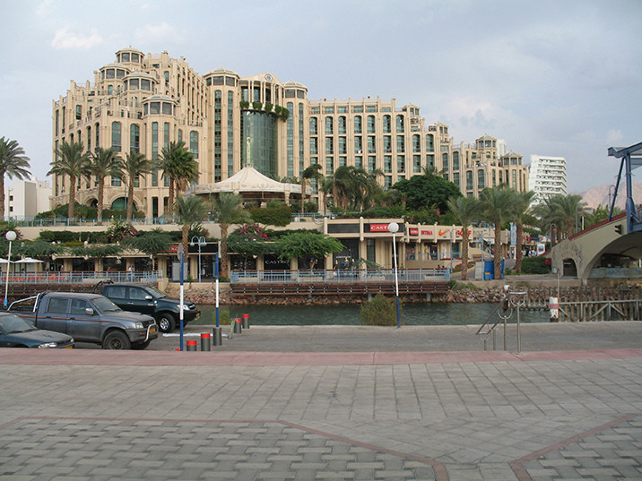 Queen of Sheba, Eilat, Israel. 
Facades Design: Ilya Lenda Architect.