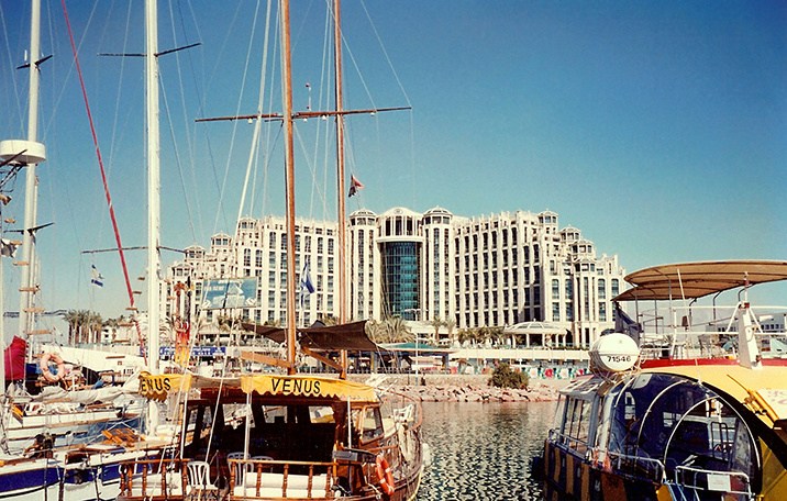 Queen of Sheba, Eilat, Israel. 
Facades Design: Ilya Lenda Architect.