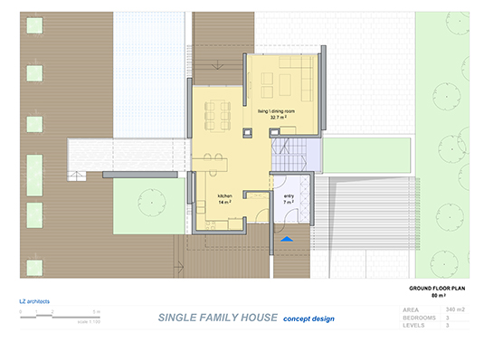 Family House.
Kambanite, Sofia.
Ilya Lenda, Architect.