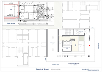 East Berlin Concept Apartments House.
Ilya Lenda Architect.